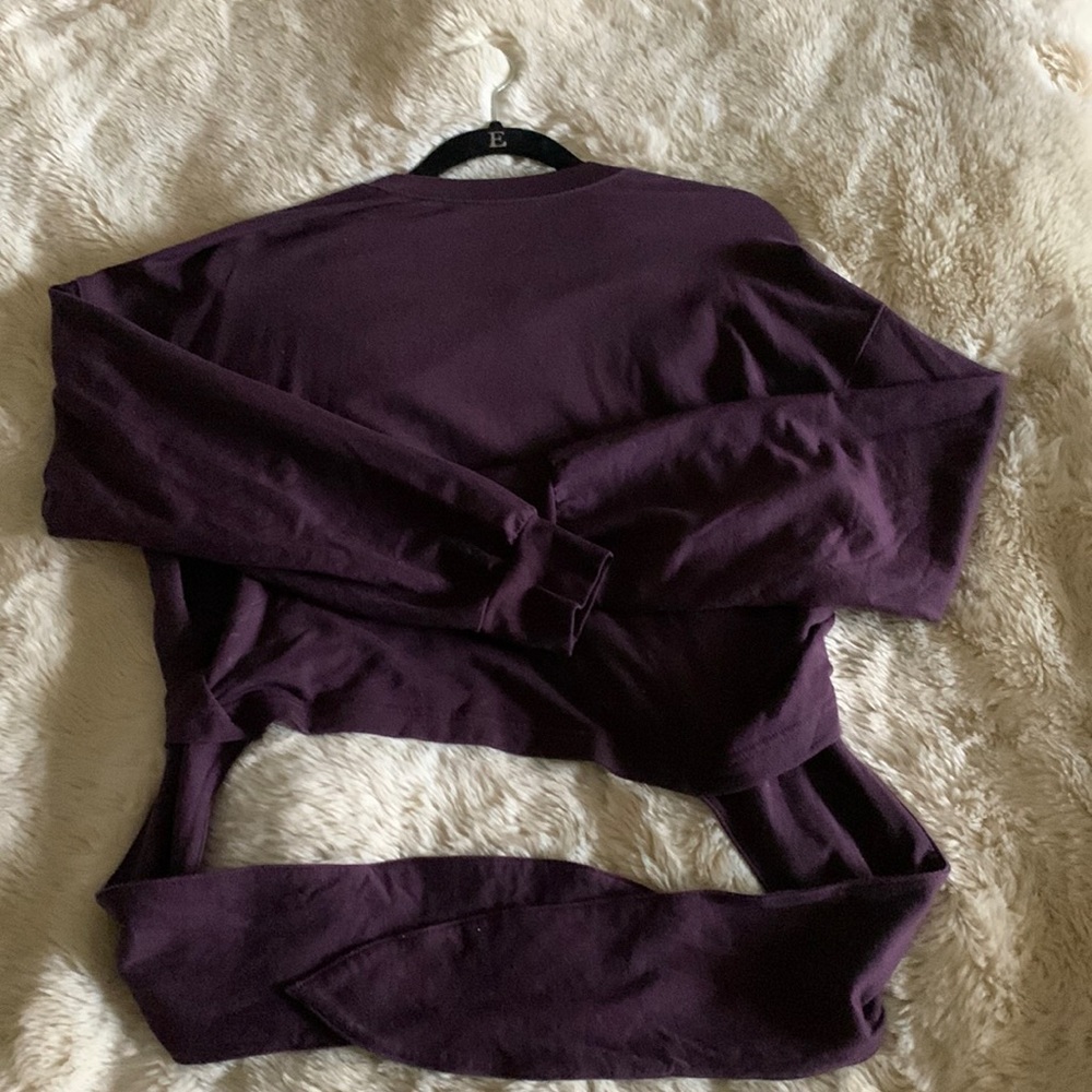 Athleta tie back sweater